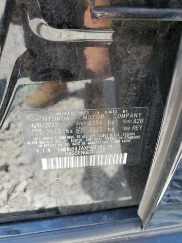 2023 HYUNDAI SONATA SEL KMHL64JAXPA318220