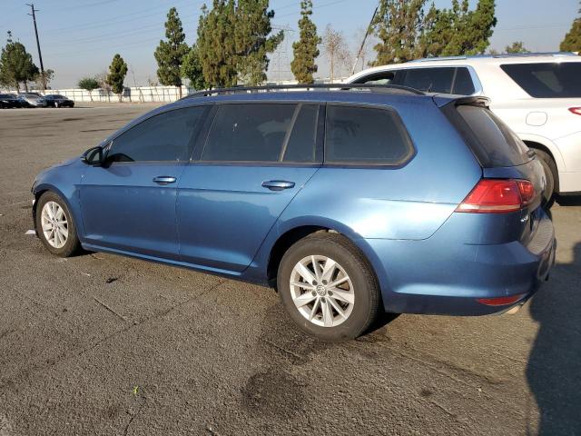 VOLKSWAGEN GOLF SPORT 2015 blue  gas 3VWC17AUXFM502635 photo #3