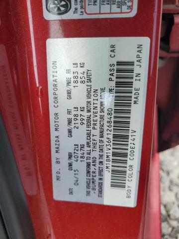 2015 MAZDA 3 TOURING JM1BM1V36F1268480
