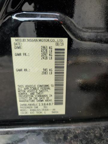 2020 NISSAN ALTIMA S - 1N4BL4BV6LC138487