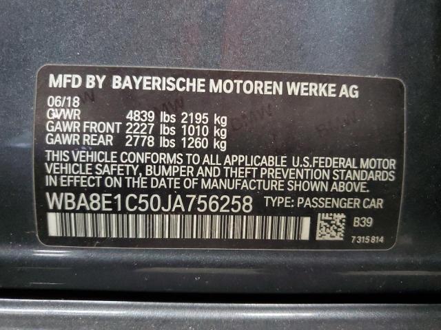 2018 BMW 330E - WBA8E1C50JA756258