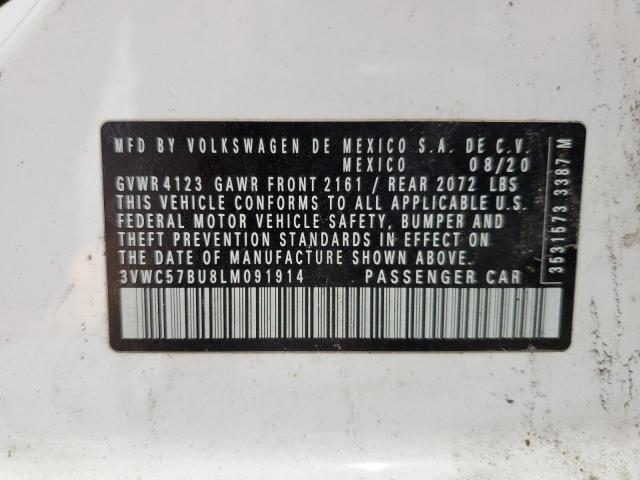 2020 VOLKSWAGEN JETTA S #3264642912