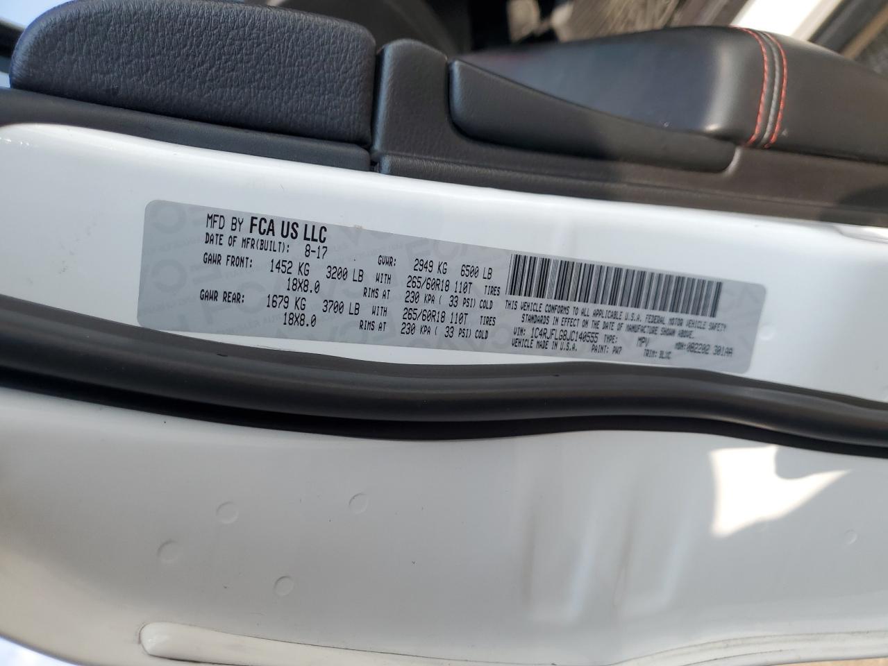 JEEP GRAND CHEROKEE TRAILHAWK