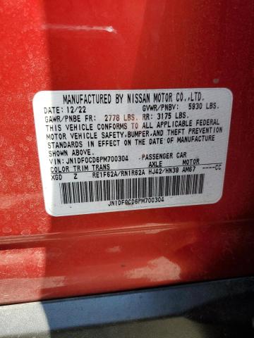 2023 NISSAN ARIYA PLAT - JN1DF0CD6PM700304