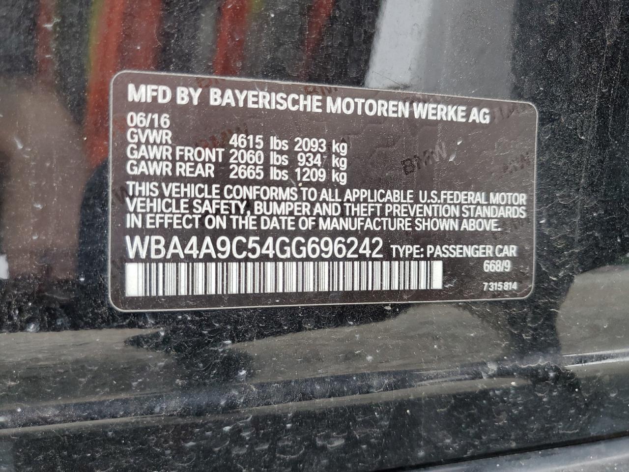 BMW 4 SERIES GRAN COUPE I GRAN COUPE SULEV