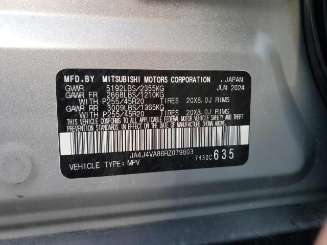 2024 MITSUBISHI OUTLANDER JA4J4VA86RZ079803