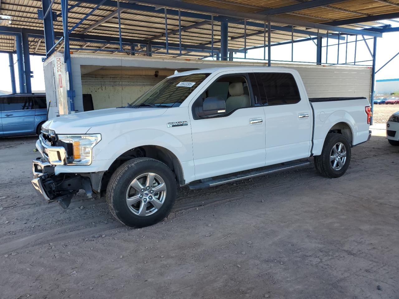 Lot #3316181885 2018 FORD F150 SUPERCREW