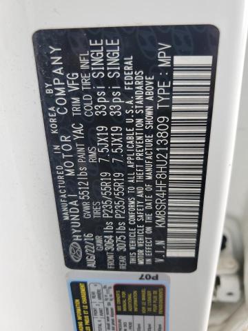 2017 HYUNDAI SANTA FE S KM8SR4HF8HU213809