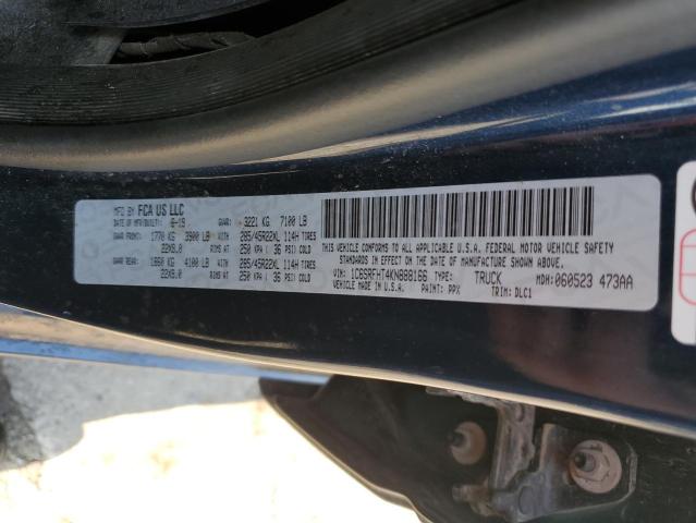 2019 RAM 1500 LIMIT 1C6SRFHT4KN888166