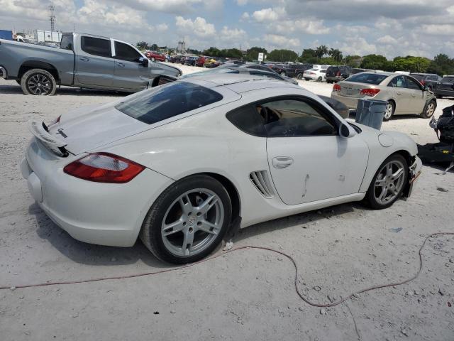 PORSCHE CAYMAN 2008 white coupe gas WP0AA29828U762501 photo #4