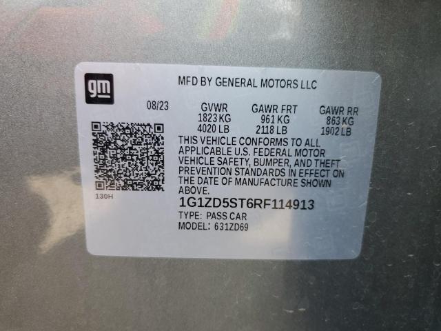 2024 CHEVROLET MALIBU LT 1G1ZD5ST6RF114913