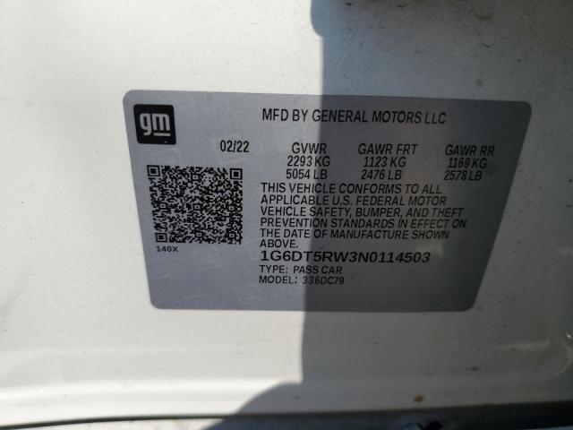 2022 CADILLAC CT5 PREMIU 1G6DT5RW3N0114503