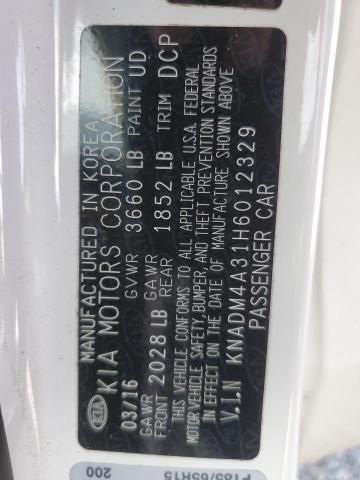 2017 KIA RIO LX KNADM4A31H6012329