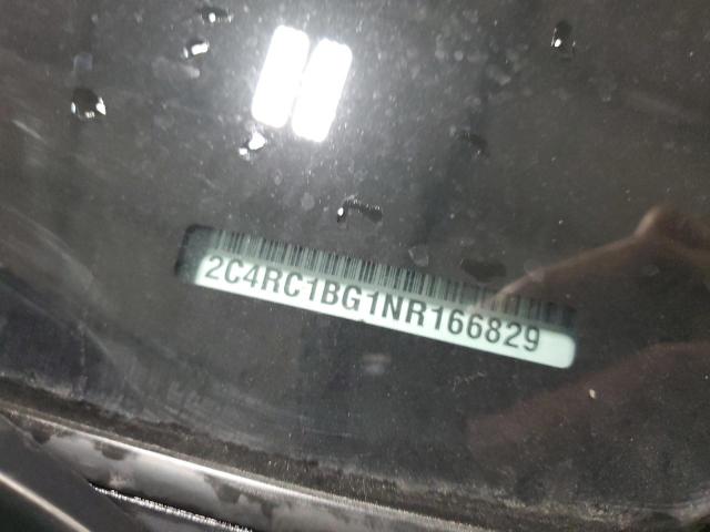 2022 CHRYSLER PACIFICA T 2C4RC1BG1NR166829