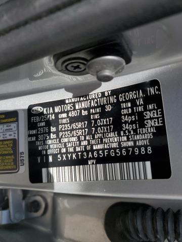 2015 KIA SORENTO LX - 5XYKT3A65FG567988
