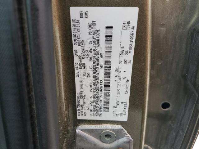 2013 FORD ESCAPE S #3217661429