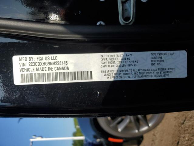 2022 DODGE CHARGER GT 2C3CDXHG9NH228145
