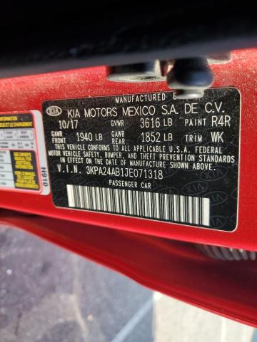 2018 KIA RIO 3KPA24AB1JE071318