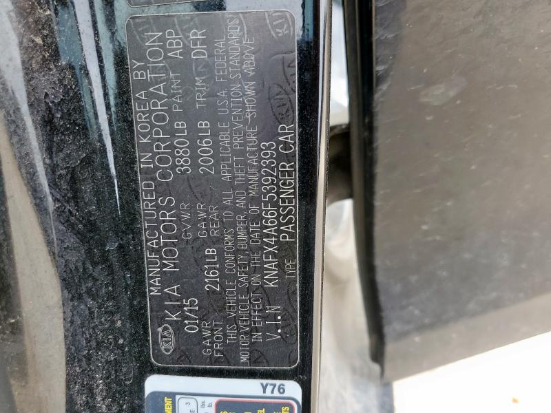 2015 KIA FORTE LX KNAFX4A66F5392393