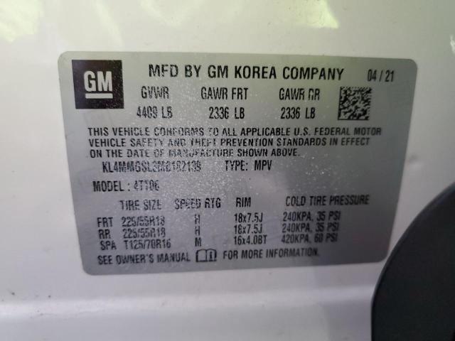 2021 BUICK ENCORE GX KL4MMGSL3MB182139
