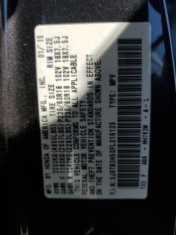 2015 ACURA RDX TECHNO 5J8TB3H50FL016135