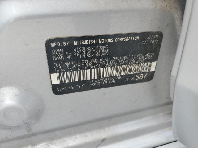 2013 MITSUBISHI LANCER SE #3290249238