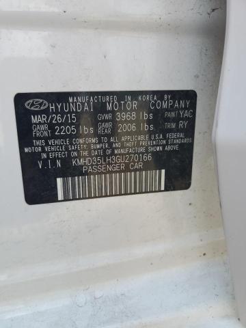 2016 HYUNDAI ELANTRA GT KMHD35LH3GU270166