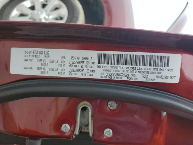 2019 RAM 2500 BIG HORN 3C6UR5MJ8KG679609