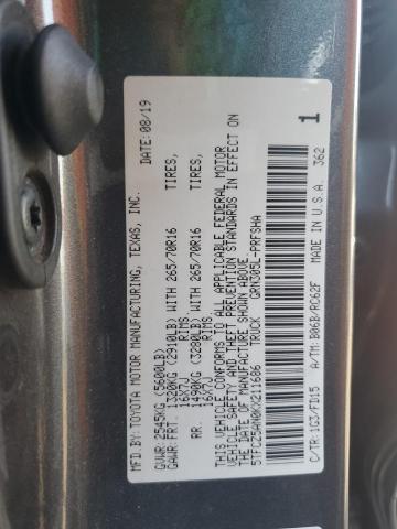 2019 TOYOTA TACOMA DOU - 5TFCZ5AN0KX211686