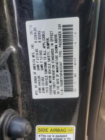 2015 ACURA TLX 19UUB1F36FA025587