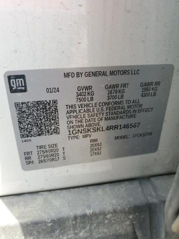 2024 CHEVROLET TAHOE K150 1GNSKSKL4RR146567