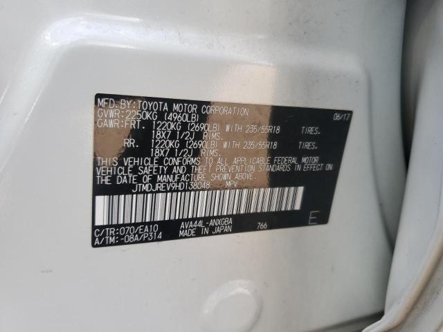 2017 TOYOTA RAV4 HV LI JTMDJREV9HD138048