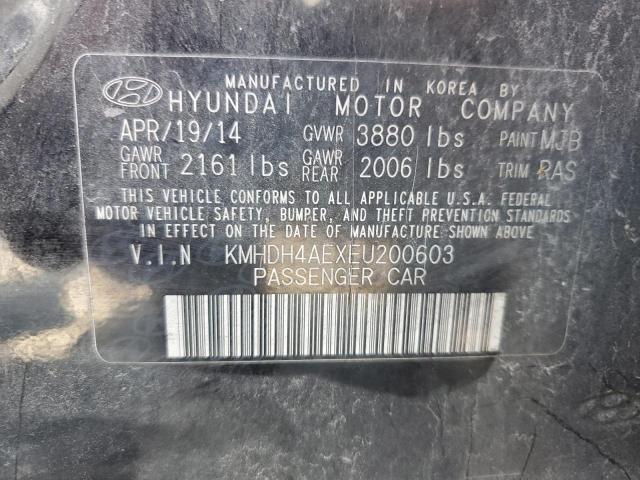 2014 HYUNDAI ELANTRA SE - KMHDH4AEXEU200603