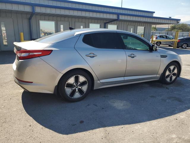 KIA OPTIMA HYB 2013 silver sedan 4d hybrid engine KNAGM4AD1D5059026 photo #4
