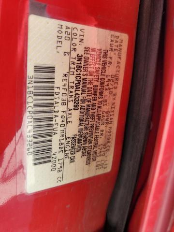 2010 NISSAN VERSA S - 3N1BC1CP0AL433260