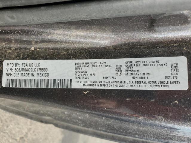 2020 RAM 1500 CLASSIC TRADESMAN 3C6JR6AG9LG175590