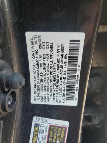 2015 HONDA CR-V EX 2HKRM4H50FH621964