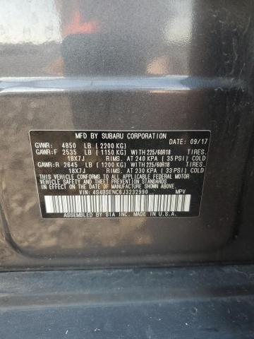 2018 SUBARU OUTBACK 3. 4S4BSENC6J3232990