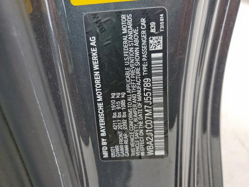 2021 BMW 230I WBA2J1C07M7J55789