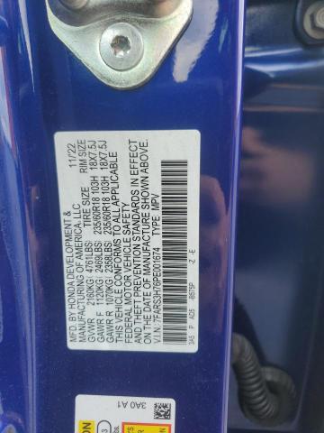 2023 HONDA CR-V EXL 7FARS3H76PE001674