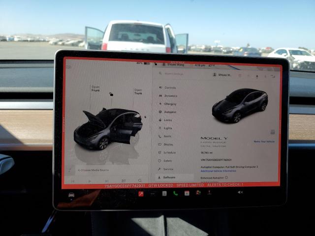 2023 TESLA MODEL Y 7SAYGDEE6PF742931
