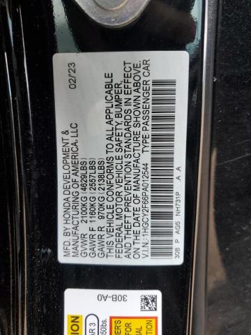 2023 HONDA ACCORD HYB 1HGCY2F66PA012544