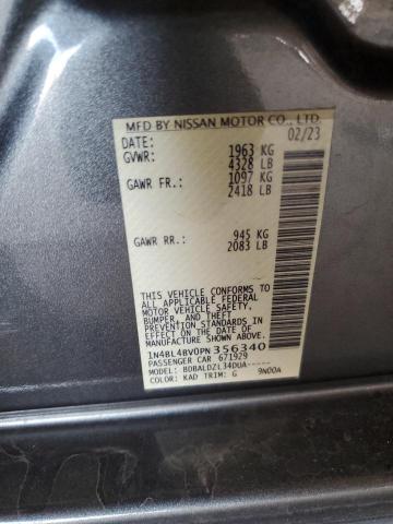 2023 NISSAN ALTIMA S 1N4BL4BV0PN356340