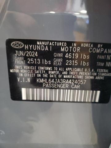 2024 HYUNDAI SONATA SEL KMHL64JA3RA424057