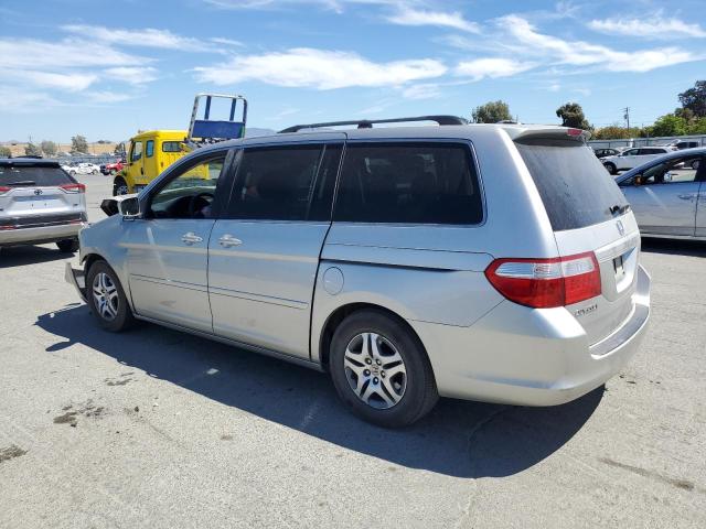 HONDA ODYSSEY EX 2007 silver  gas 5FNRL38717B413896 photo #3