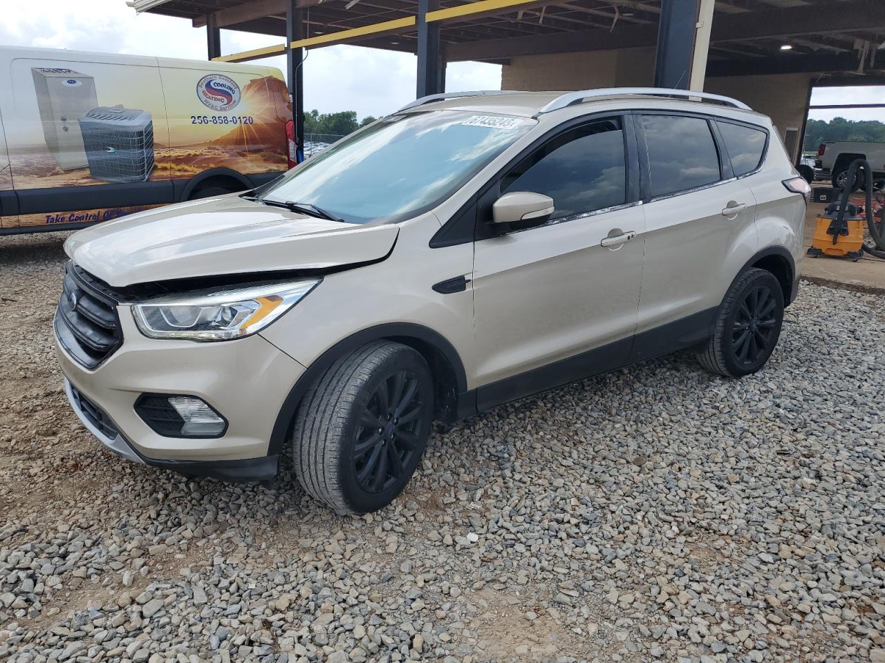 Lot #3256361327 2017 FORD ESCAPE TIT