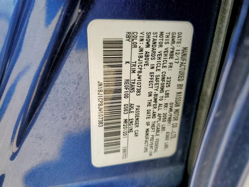 2018 NISSAN ROGUE SPOR - JN1BJ1CP8JW107383