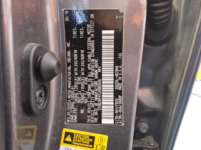 2018 TOYOTA HIGHLANDER LE 5TDBZRFH1JS885646