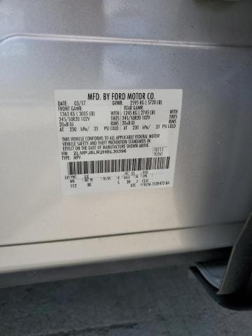 2017 LINCOLN MKX RESERVE 2LMPJ8LR2HBL30396