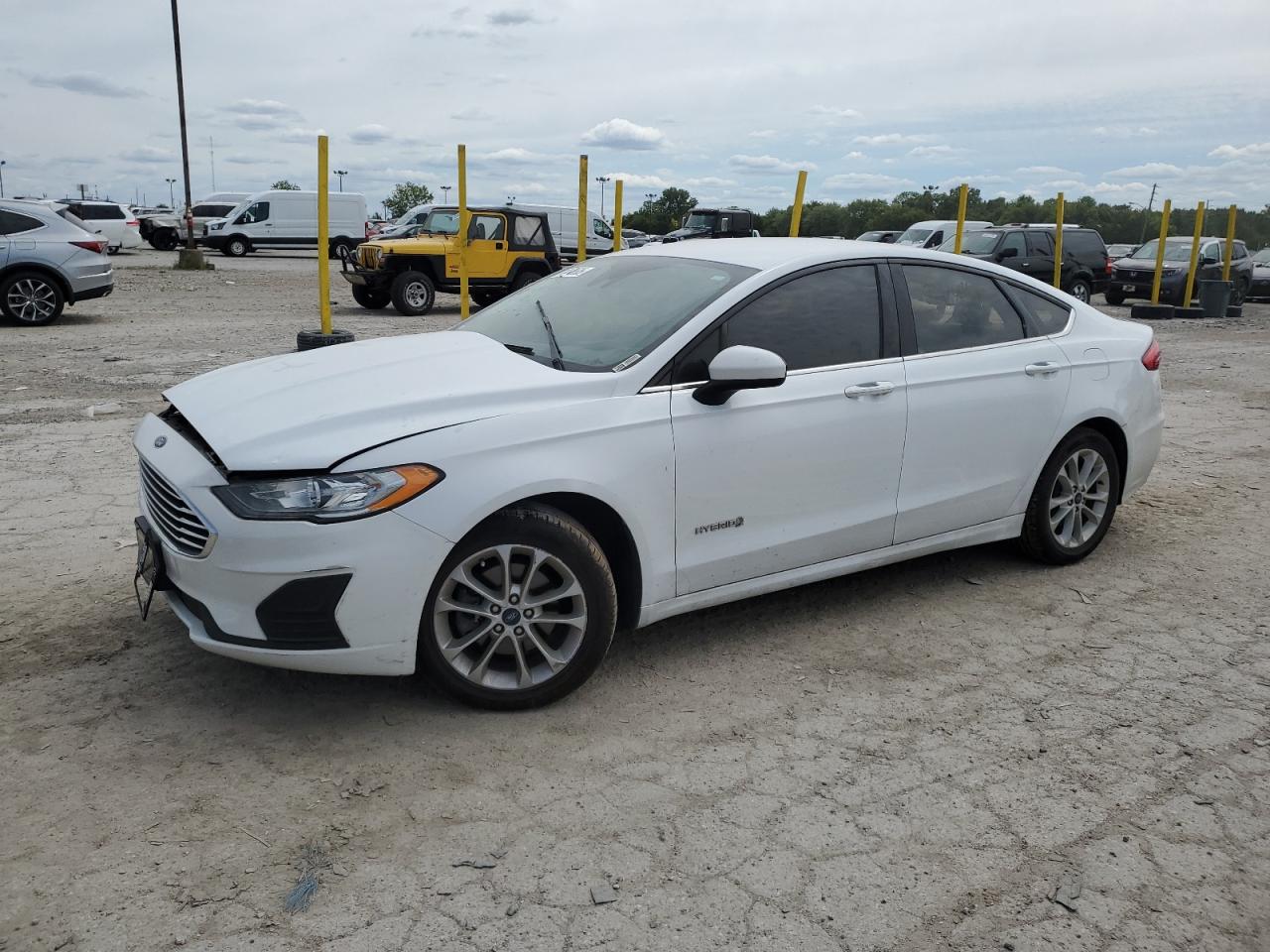 Lot #3259626377 2019 FORD FUSION SE